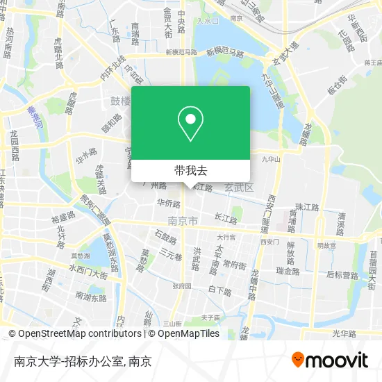 南京大学-招标办公室地图