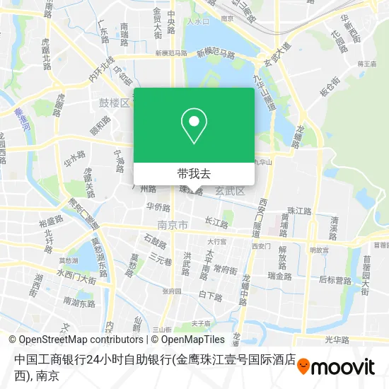 中国工商银行24小时自助银行(金鹰珠江壹号国际酒店西)地图