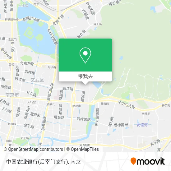 中国农业银行(后宰门支行)地图