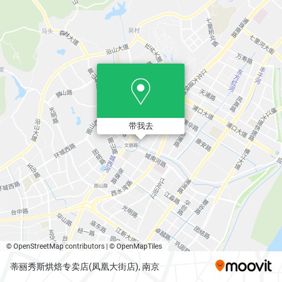 蒂丽秀斯烘焙专卖店(凤凰大街店)地图