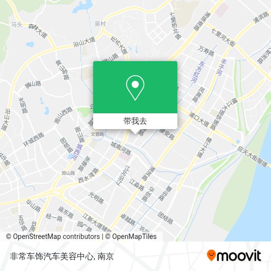 非常车饰汽车美容中心地图