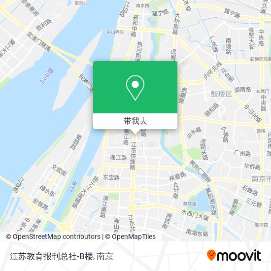 江苏教育报刊总社-B楼地图