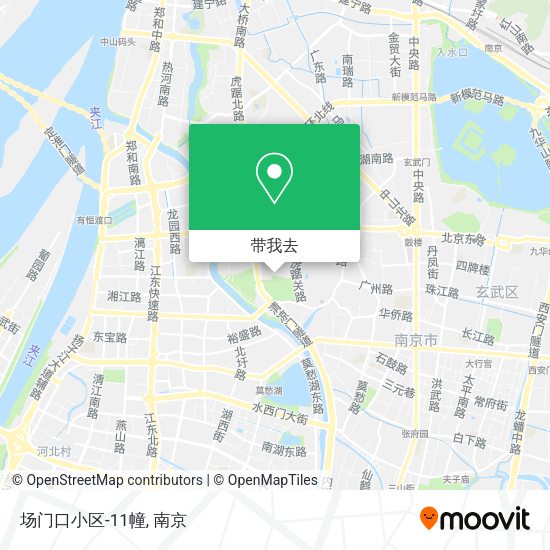 场门口小区-11幢地图