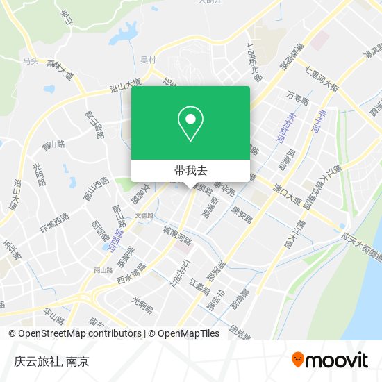 庆云旅社地图