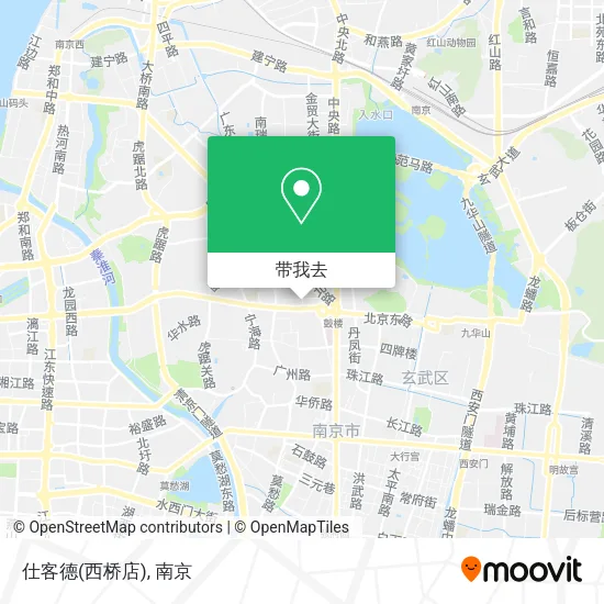 仕客德(西桥店)地图