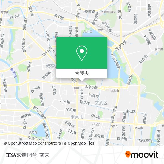 车站东巷14号地图