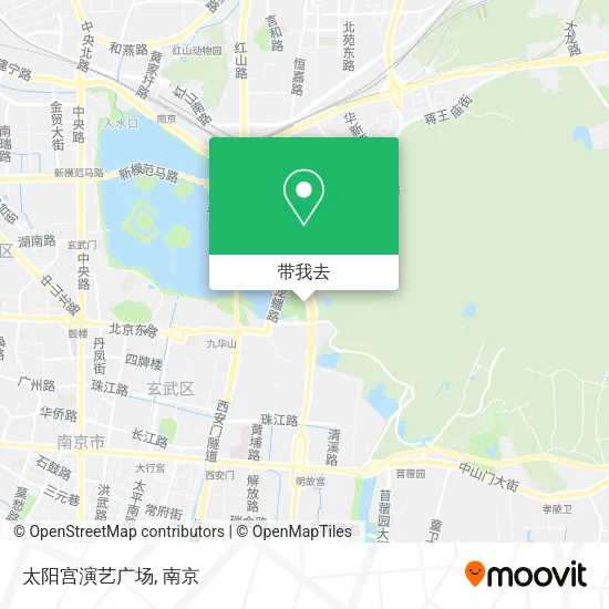 太阳宫演艺广场地图