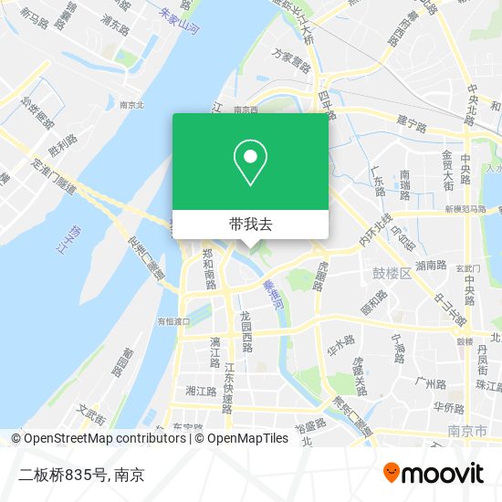 二板桥835号地图