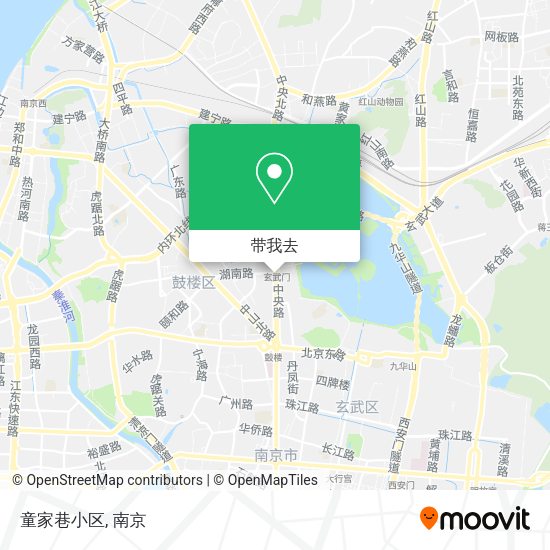 童家巷小区地图