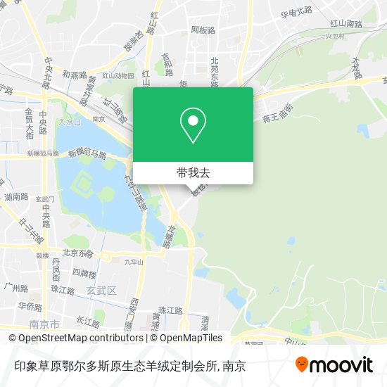 印象草原鄂尔多斯原生态羊绒定制会所地图