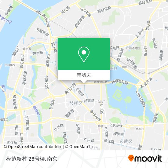 模范新村-28号楼地图