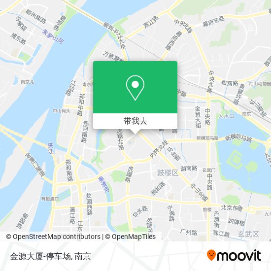 金源大厦-停车场地图