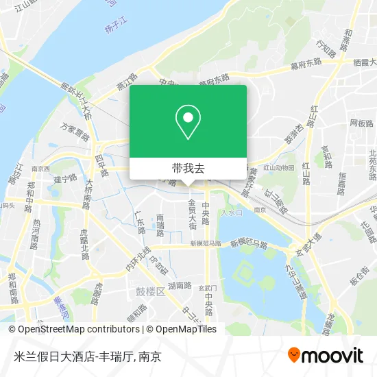 米兰假日大酒店-丰瑞厅地图