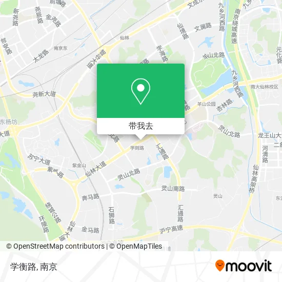 学衡路地图