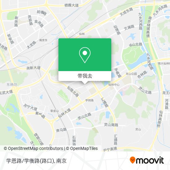 学恩路/学衡路(路口)地图