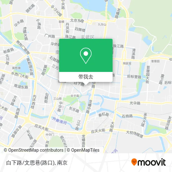 白下路/文思巷(路口)地图