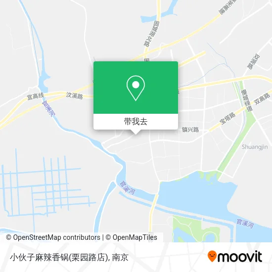 小伙子麻辣香锅(栗园路店)地图