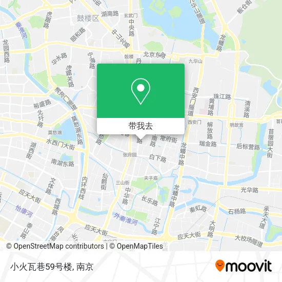 小火瓦巷59号楼地图