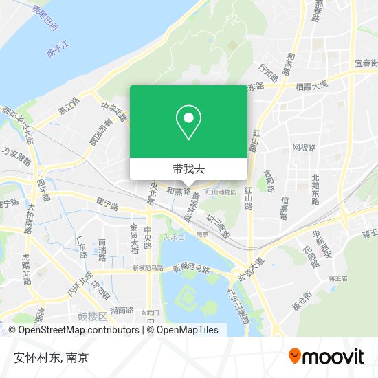 安怀村东地图