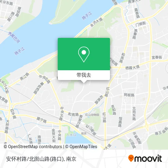 安怀村路/北崮山路(路口)地图