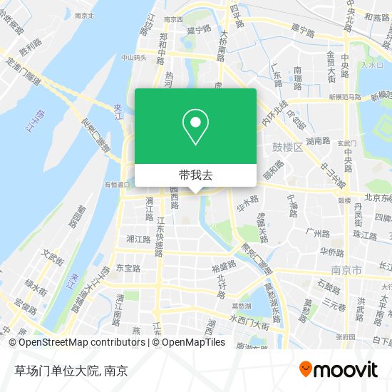 草场门单位大院地图