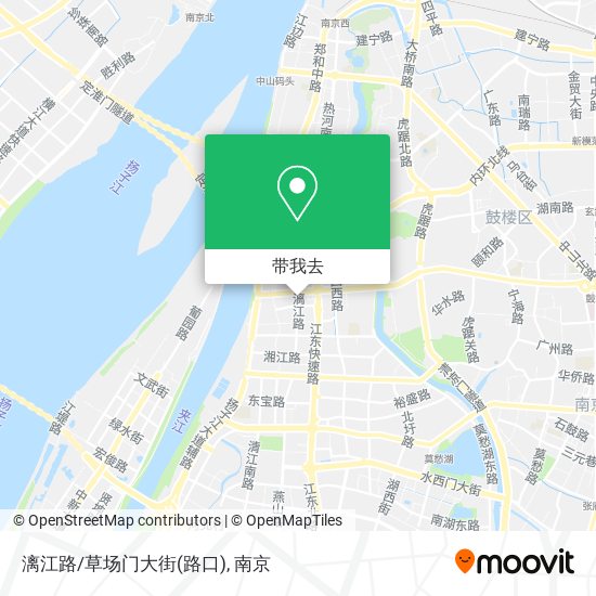 漓江路/草场门大街(路口)地图