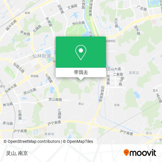 灵山地图