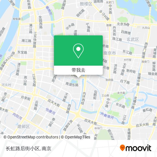 长虹路后街小区地图