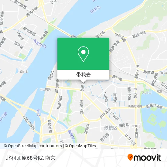 北祖师庵68号院地图