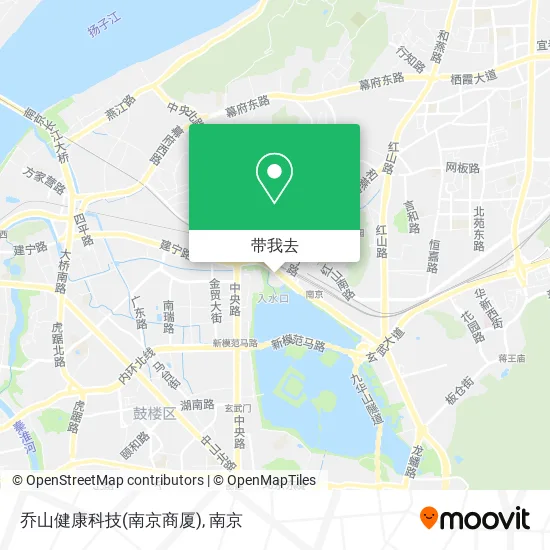 乔山健康科技(南京商厦)地图