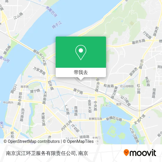 南京滨江环卫服务有限责任公司地图
