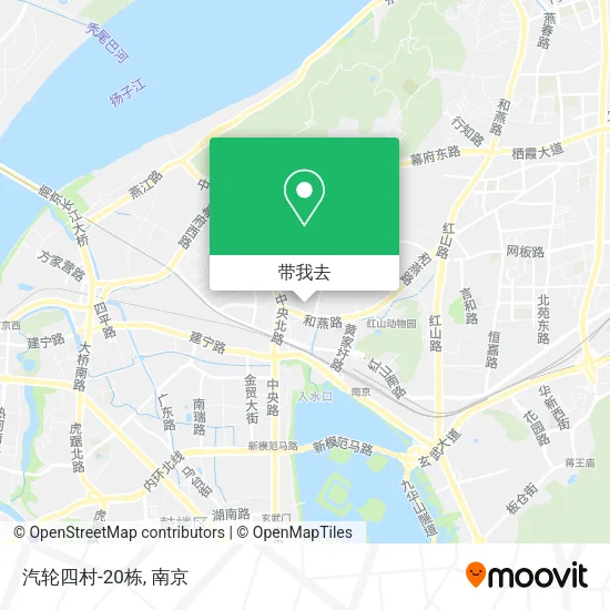 汽轮四村-20栋地图
