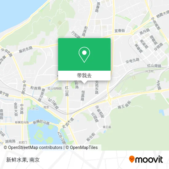 新鲜水果地图