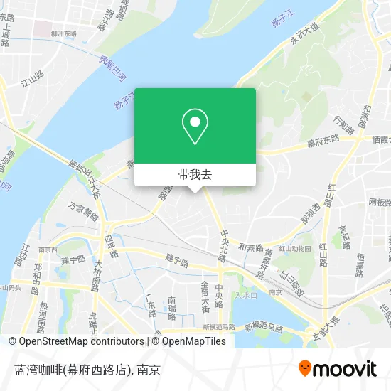 蓝湾咖啡(幕府西路店)地图