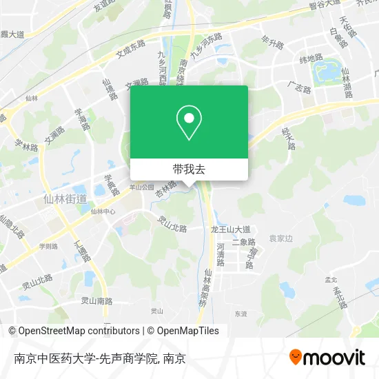 南京中医药大学-先声商学院地图