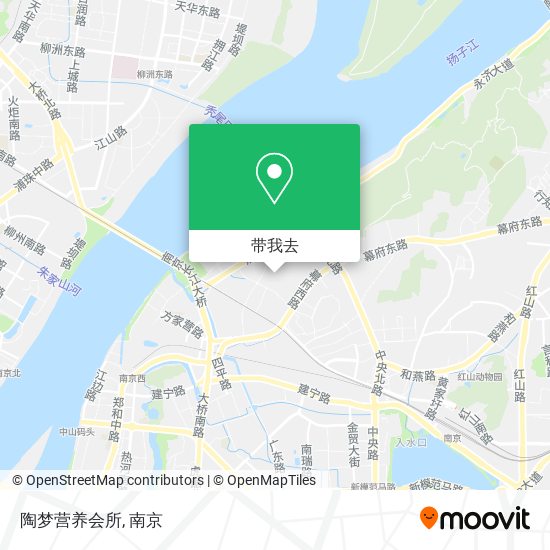 陶梦营养会所地图