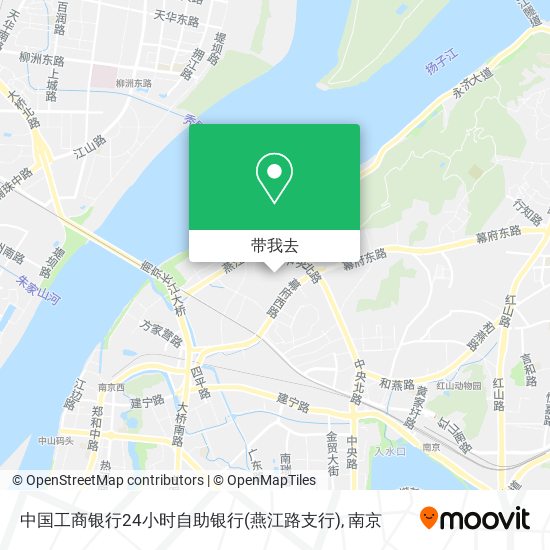中国工商银行24小时自助银行(燕江路支行)地图