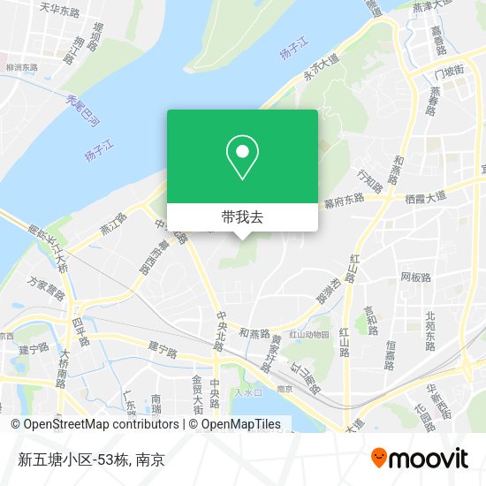 新五塘小区-53栋地图