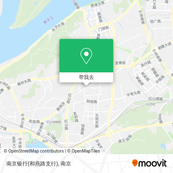 南京银行(和燕路支行)地图