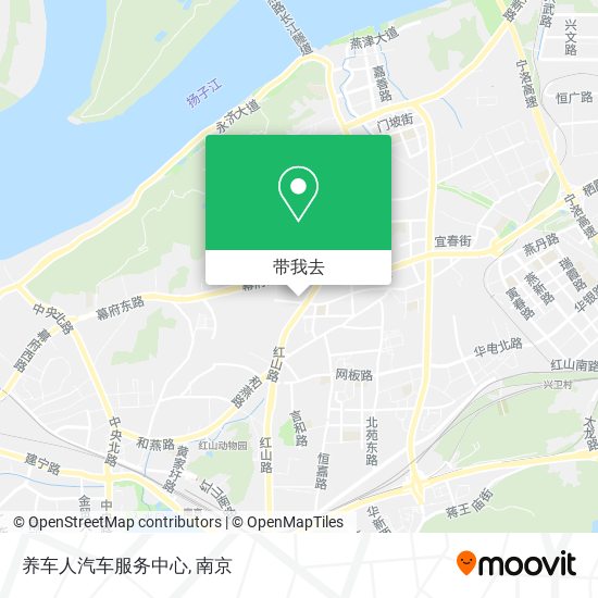 养车人汽车服务中心地图