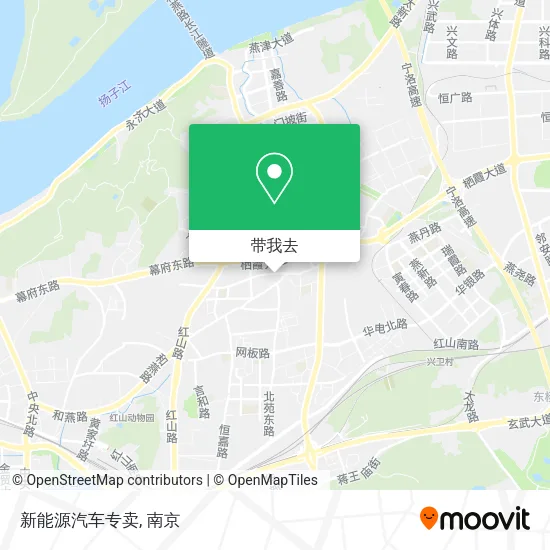 新能源汽车专卖地图