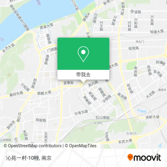 沁苑一村-10幢地图