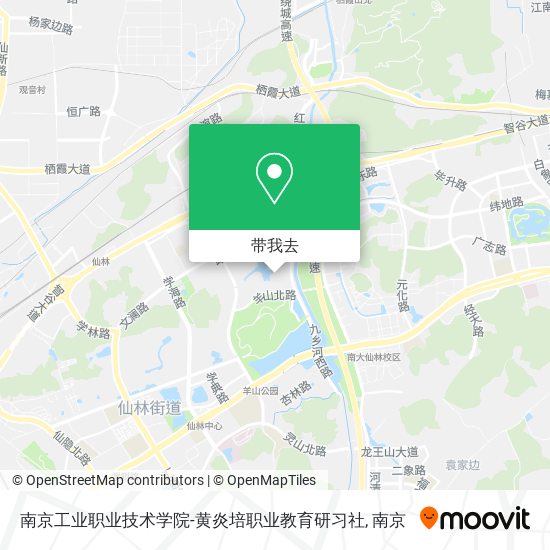 南京工业职业技术学院-黄炎培职业教育研习社地图