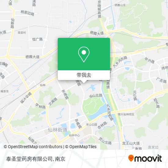 泰圣堂药房有限公司地图