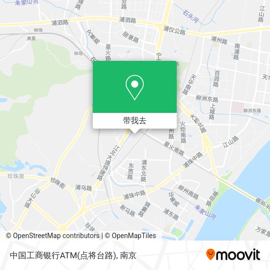 中国工商银行ATM(点将台路)地图