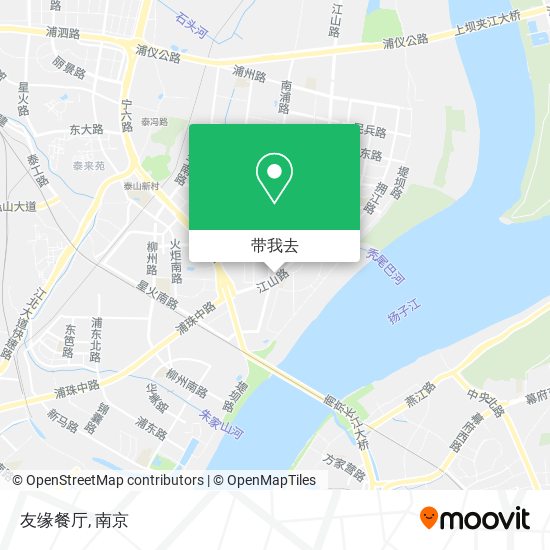 友缘餐厅地图