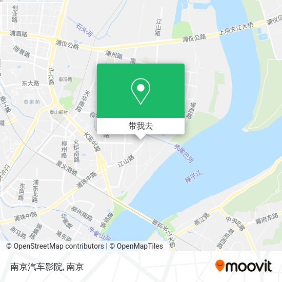 南京汽车影院地图