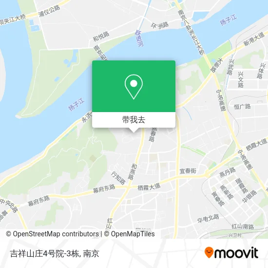 吉祥山庄4号院-3栋地图