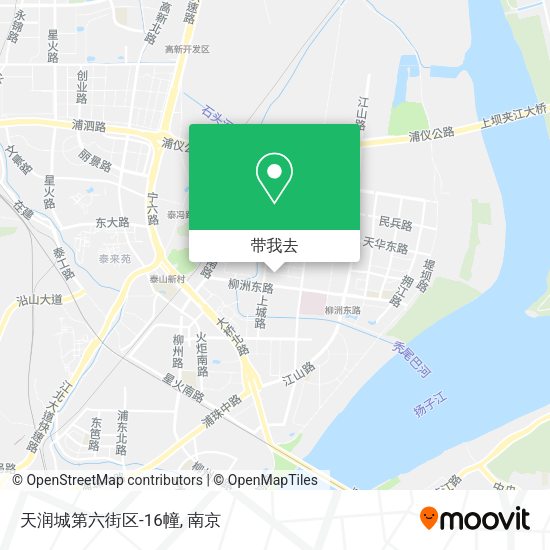 天润城第六街区-16幢地图