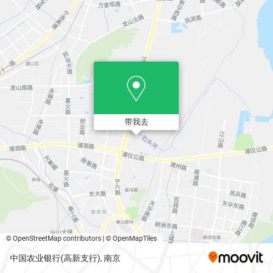 中国农业银行(高新支行)地图